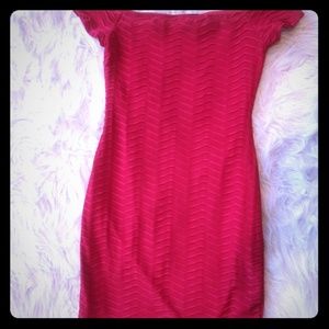 Cute red dress size small